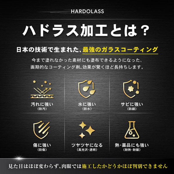 ハドラス加工